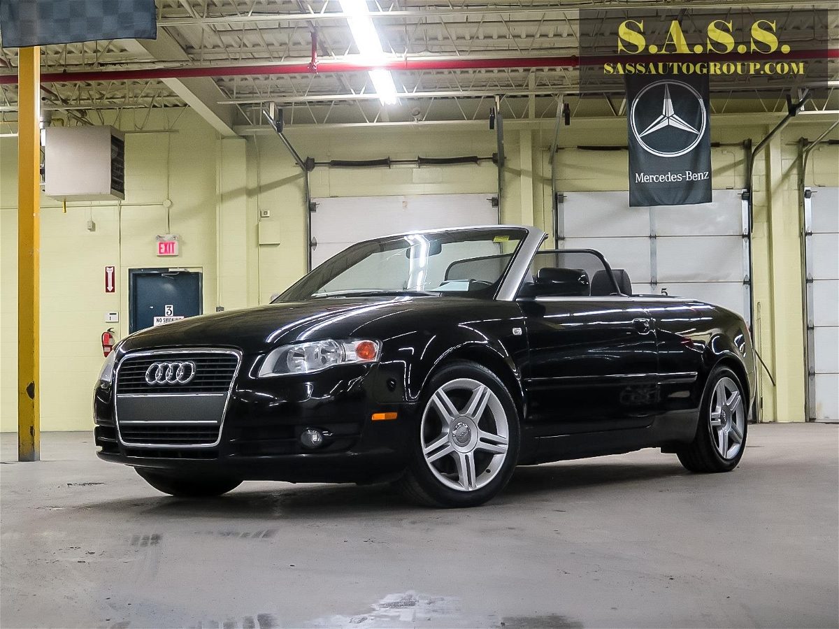 2008 Audi A4 2.0T Cabriolet With Multitronic