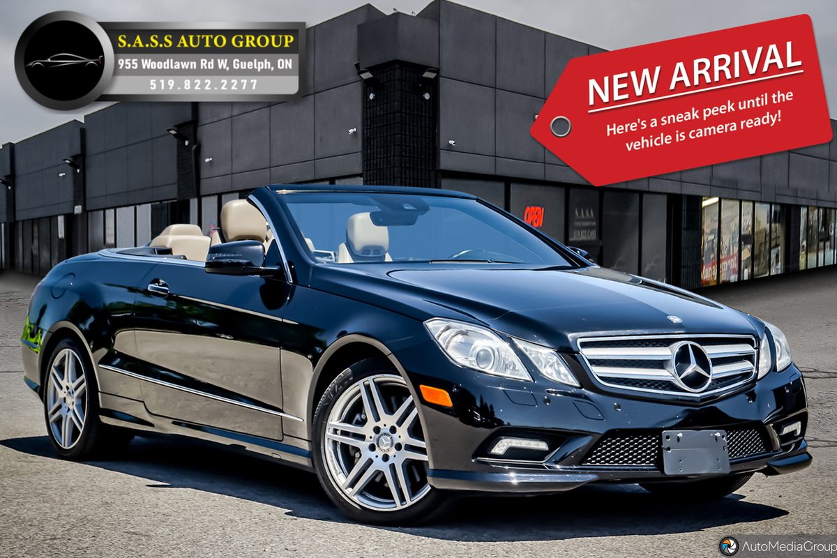 2011 Mercedes-Benz E550 E550 Cabriolet