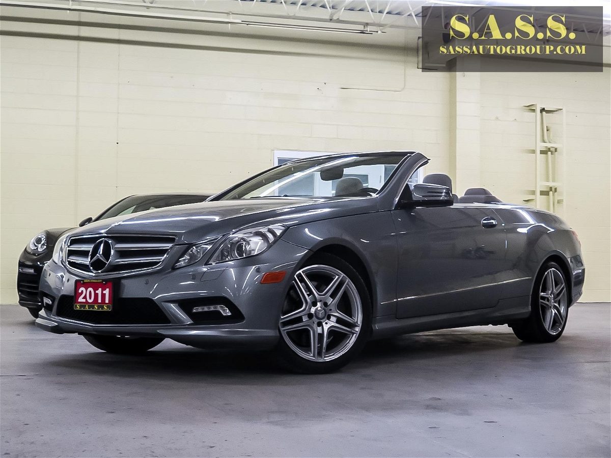 2011 Mercedes-Benz E-Class E550 Cabriolet
